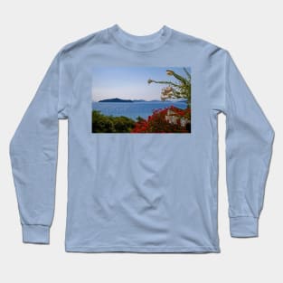 Greece. Islands in Flowers. Long Sleeve T-Shirt